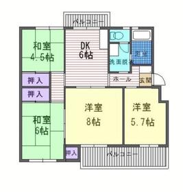 旭川ハイツ　Ｂ棟