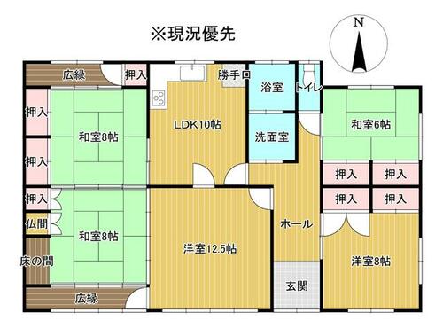 detached 佐賀県三養基郡みやき町大字原古賀