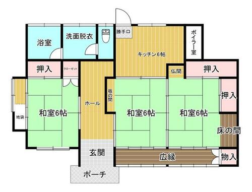 detached 福島県西白河郡矢吹町八幡町