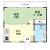 喜納アパート 2階 築49年7ヶ月の賃貸物件