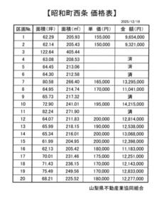 山梨県中巨摩郡昭和町西条