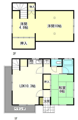 detached 静岡県伊豆の国市奈古谷エメラルドタウン