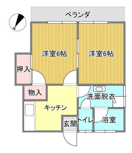 仁井田ハイツ_間取り_0