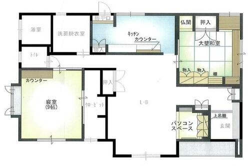 detached 山梨県笛吹市石和町上平井