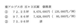 山梨県南アルプス市百々