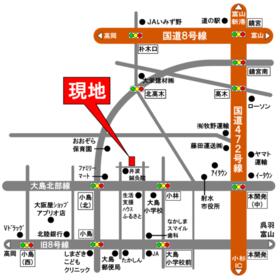 富山県射水市小島