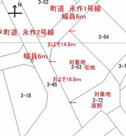 福島県田村郡三春町字永作