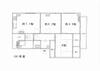 北白川コーポラス 3階 築56年の賃貸物件