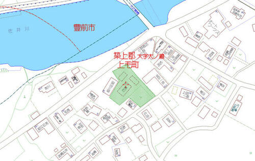 土地, 福岡県 築上郡上毛町