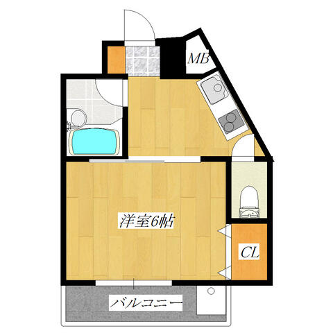 同じ建物の物件間取り写真 - ID:213103194307