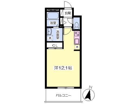 同じ建物の物件間取り写真 - ID:243006810305