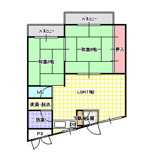 同じ建物の物件間取り写真 - ID:227082142629