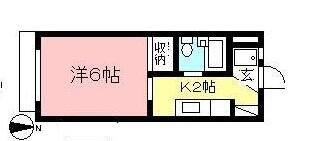 ローズハイツ 103｜東京都狛江市和泉本町２丁目(賃貸アパート1K・1階・19.87㎡)の写真 その2