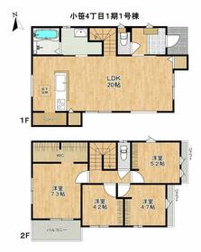 福岡県福岡市中央区小笹４丁目