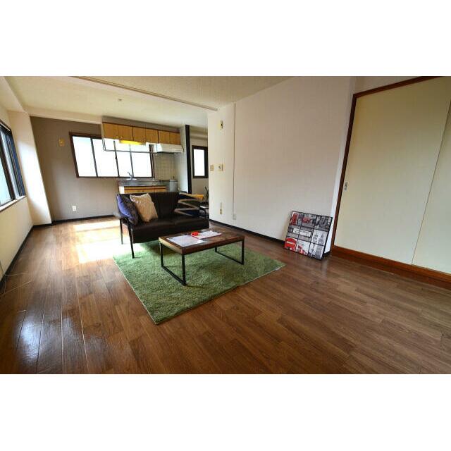 モデルルーム設置中！家具・備品は入居前に撤去します