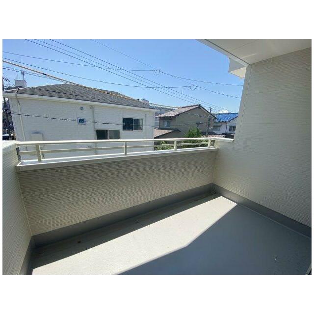 用途多様なバルコニーです。（施工例）