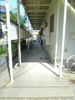 建物入り口！