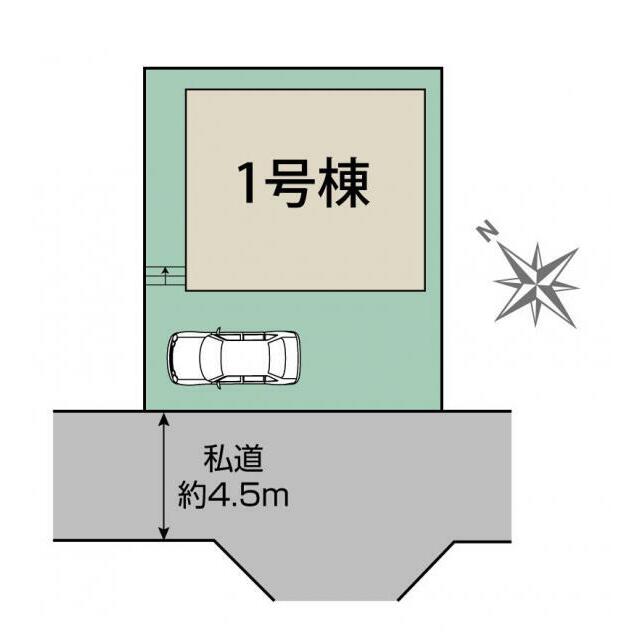 相模原市南区鵜野森2丁目1棟 区画図