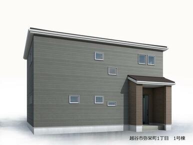 完成予想図（外観）