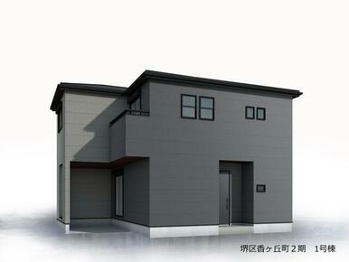 完成予想図（外観）