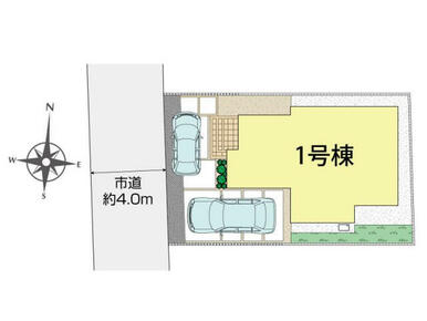 三鷹市井口4丁目1棟 区画図