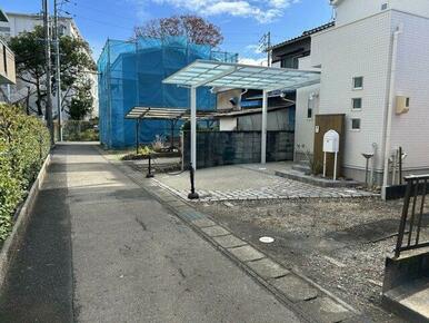 車通りが少ない、お子様にもやさしい住環境です