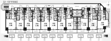 ２－１５Ｆ平面図