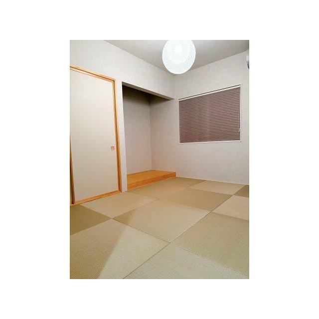 ６帖和室！半畳タイプの畳でオシャレです！