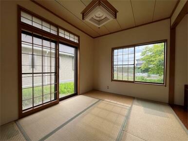 和室６帖（別角度から）