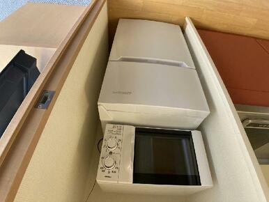 電子レンジと冷蔵庫