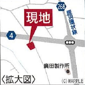 現地案内図・拡大