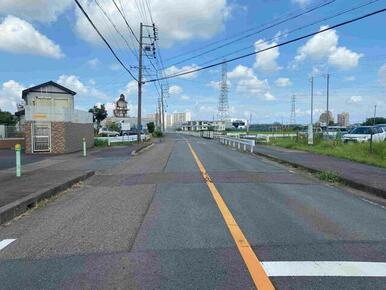 前面道路