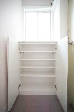 自慢のシューズを大切に、キレイに収納できます☆