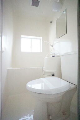 清潔感のある洋式トイレです♪