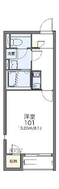 代表的な間取のため実際の間取とは異なる場合があります