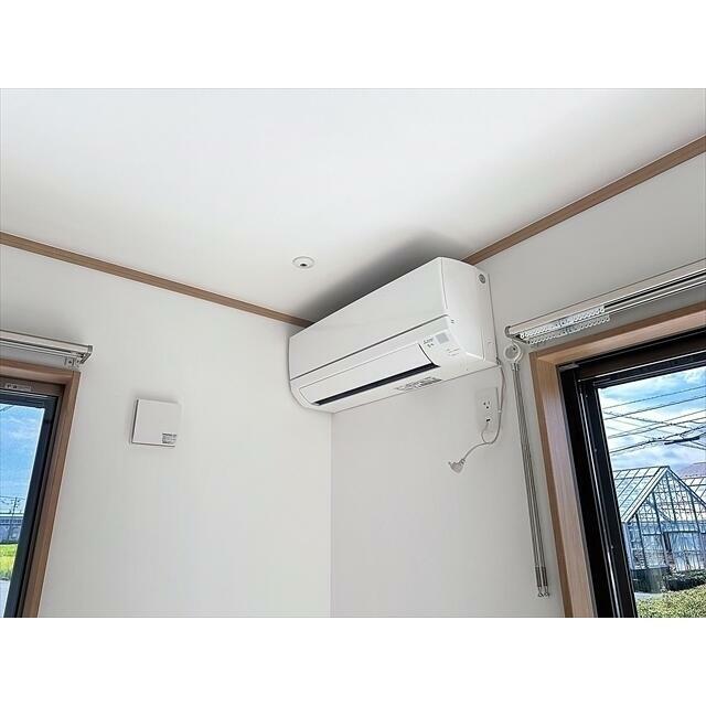 エアコン付きでいつでも快適