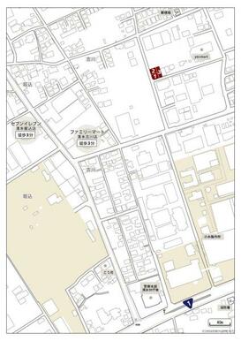 現地周辺案内図