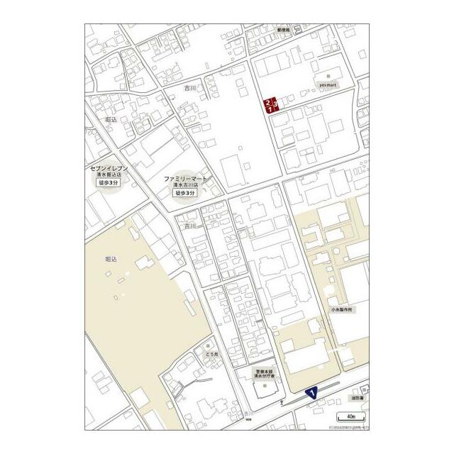 現地周辺案内図