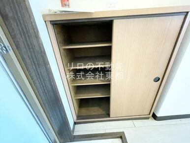 自慢のシューズを大切に、キレイに収納できます☆