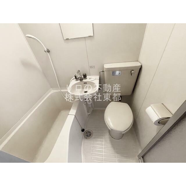 清潔感のある洋式トイレです♪
