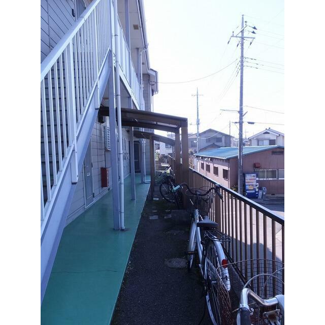 屋根付駐輪場！