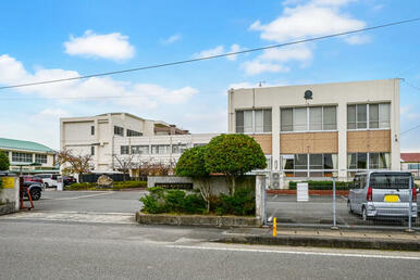 大刀洗町立大刀洗中学校まで４１６０ｍ　生徒それぞれがやる気と主体性をもち、生き生きと活動しています。