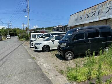 現在、月極駐車場として利用中です