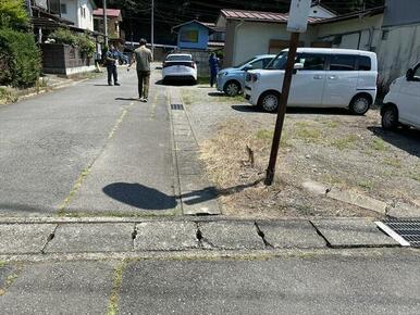 現在、月極駐車場として利用中です