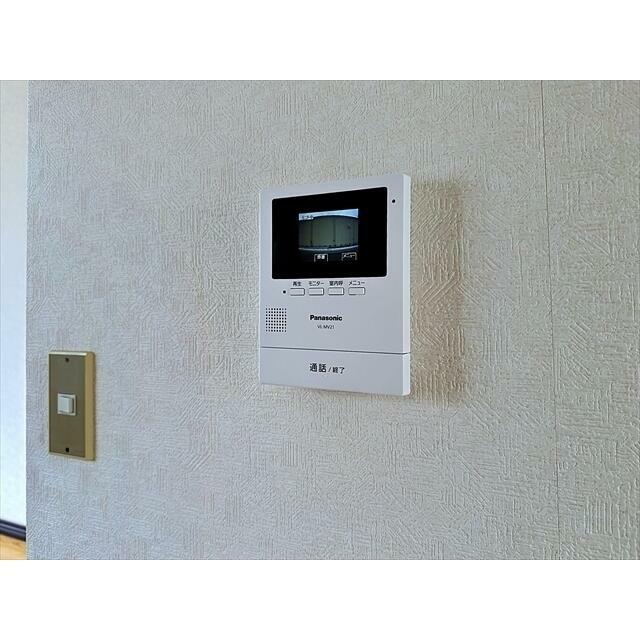 来訪者の顔を確認できて安心です
