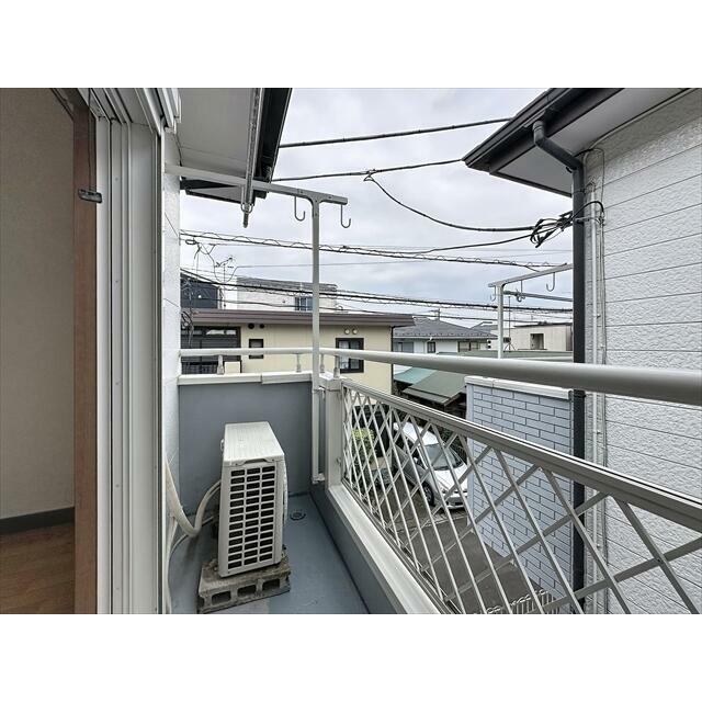 南向きバルコニーで洗濯物が良く乾きます
