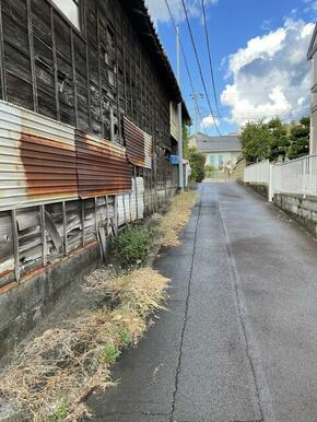 道路境界部分