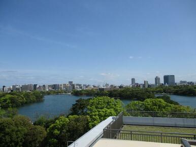 大濠公園一望