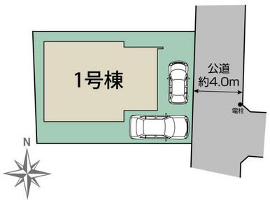 練馬区谷原6丁目1棟 区画図
