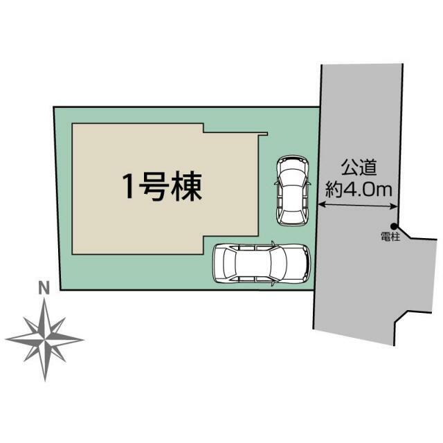 練馬区谷原6丁目1棟 区画図